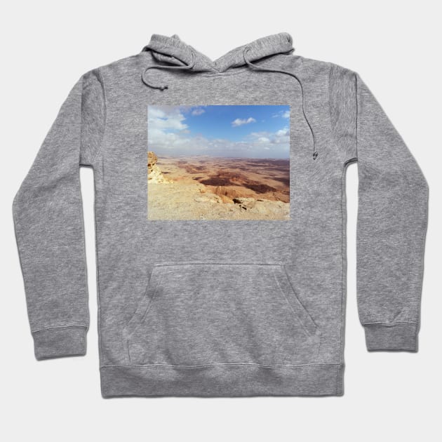 Israel, Mitzpe Ramon. Ramon Crater Hoodie by UltraQuirky